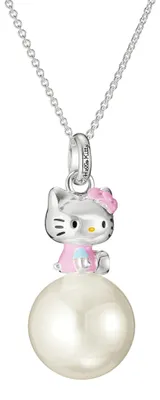 Immagine prodotto di Thomas Sabo KE2391-M06-7-L50V, collana da donna, Hello Kitty, perle artificiali