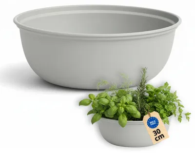 Obrázok produktu pre Omgoods – Multifunkčný kvetináč z kovu, 33 cm