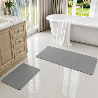 Productafbeelding van Superabsorberende, antislip badmat, 40 x 120 cm