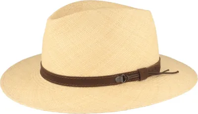 Panamahut Traveller Lederband & UV-Schutz 50 von Hut-Breiter in beige