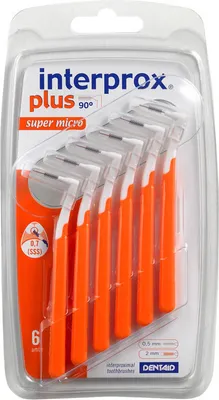 Produktbild von INTERPROX plus super micro orange Interdentalb.