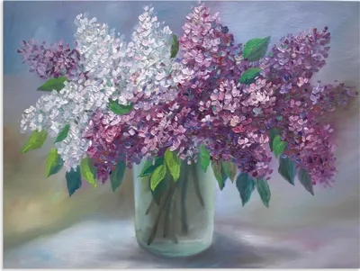 Produktbild von ARTland Wandbild Alu für Innen & Outdoor Flieder Größe: 40x30 cm