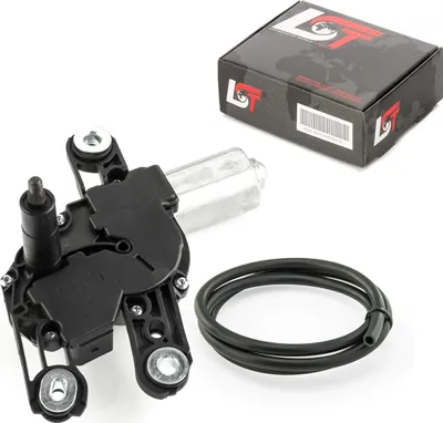 Produktbild von Scheibenwischer Heckwischermotor mit Schlauch Set hinten für Seat Mii Skoda VW