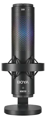 Zdjęcie produktu dla BOYA K9, Mikrofon do podcastów, -46 dB, 20 - 20000 Hz, 24 bit, 48 kHz, 75 dB