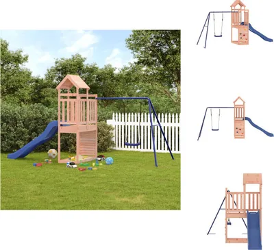 Produktbild von vidaXL Spielturm Massivholz Douglasie - Schaukeln & Spieltürme