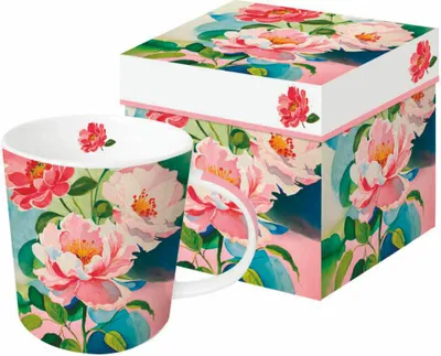 Image de PPD Peony Bouquet Trend Mug, Kaffeetasse, Becher, Tasse, New Bone China, 400 ml, 160303018