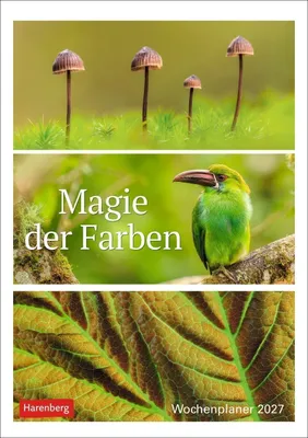 Image de Calendrier mural 2027 - Photos de la nature présentées dans des couleurs vives
