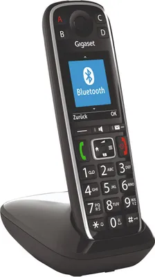 Produktbild von E720 schwarz Schnurloses Telefon