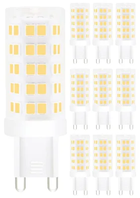 Produktbild von Modee G9 LED-Kapsellampe 4,3W 450lm 2700K warmweiß 10 Stück