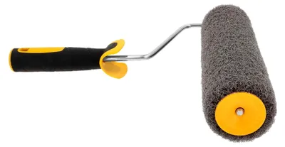 Produktbild von Spachtelmasse-Roller 25 cm mit Stiel - Spezialwalze für das Auftragen von Spachtelmasse und Rollputz