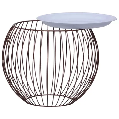 Produktbild von vidaXL Couchtisch Golden Ø 41 cm