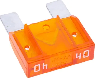 Immagine prodotto di Fusibile a spina piatta DRESSELHAUS "MAXI" 40 A, arancione