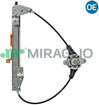 Produktbild von MIRAGLIO 30/220 Manuell Fensterheber Hinten Rechts für FIAT GRANDE PUNTO (199) PUNTO EVO (199) PUNTO (199) für ABARTH Grande Punto (199)