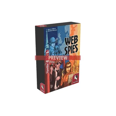 Produktbild von Web of Spies, Brettspiel