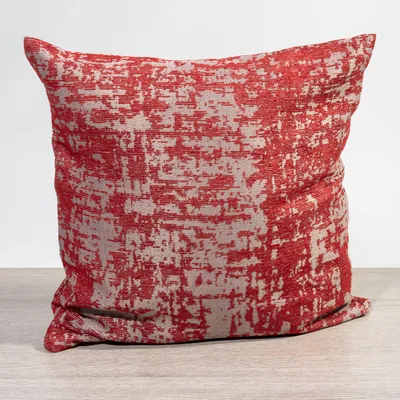 Produktbild von Kissen von Lysel - rot Mafana 48x48, synthetisches Mischgewebe Dekokissen
