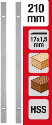 Image de Lames pour rabot 204 mm