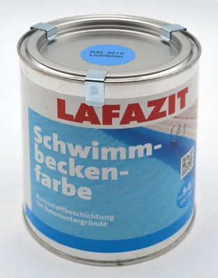 Produktbild von Schwimmbeckenfarbe 1 l RAL 5012 Lichtblau