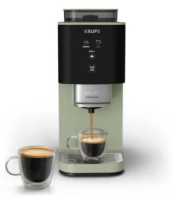 Produktbild von Krups SA401L, Espressomaschine, Kaffeebohnen, Eingebautes Mahlwerk, Grün