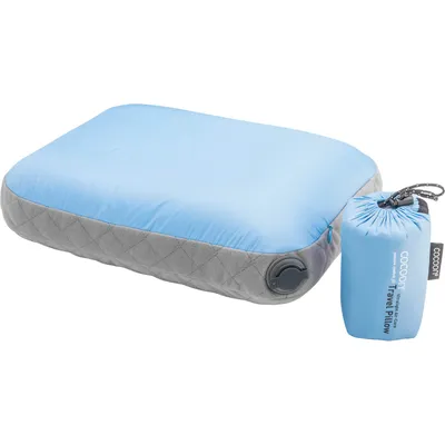 Produktbild von Cocoon Air Core Pillow Ultralight (28 x 38 cm) light blue/grey