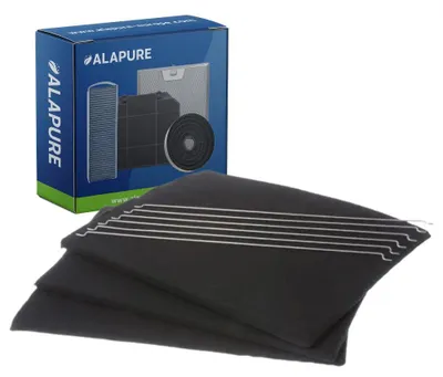 Productafbeelding van Alapure langdurige actieve koolfilter, geschikt voor Neff 11015167 / Z54CP01X0 (3 stuks)