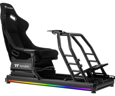 Obrázek produktu pro Thermaltake GR500, Závodní kokpit, Černá, Hliník, Ocel, 120 kg, 170 cm, 190 cm