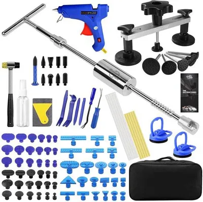 Produktbild von PDR-Set für Karosserie, 2-in-1 Gitterbrücke, Klemme und Werkzeug für Lackreparatur und Deckschäden
