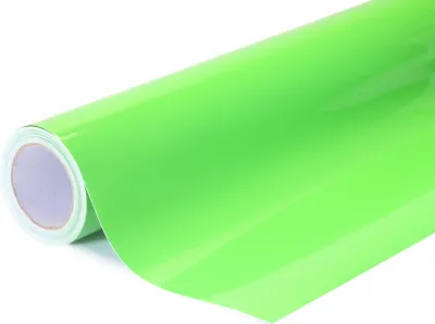 Produktbild von Super błyszcząca jabłkowa zielona samoprzylepna folia wrap 152x50cm - wnętrze/zewnętrze