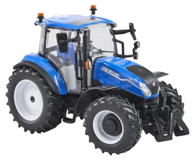 Immagine prodotto di Trattore giocattolo britannico New Holland T5.120 blu - Giocattolo educativo