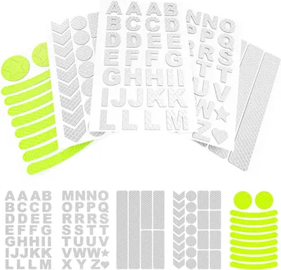 Produktbild von Reflektierende Aufkleber, hochreflektierend, 60 m breit, 100 Stück