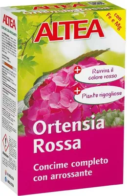 Immagine prodotto di Altea Hydrangea Red concime con arrossamento per tutte le specie di ortensie