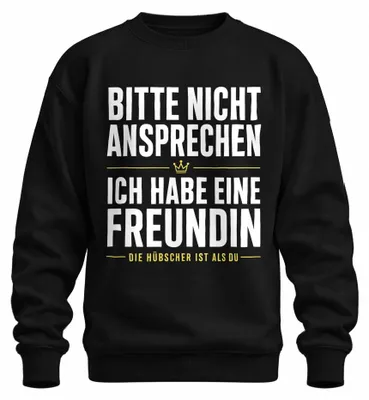 Immagine prodotto di Per favore, non parlatemi. Ho una felpa con la scritta "Statement: sarcasmo", colore nero, taglia L