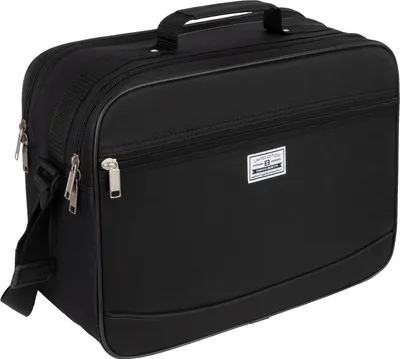 Produktbild von Enrico Benetti Arbeitstasche Umhängetasche Herrentasche Querformat Schwarz