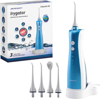Obrázok produktu pre Irygator Dentystyczny bezprzewodowy Berdsen ClearJet X4