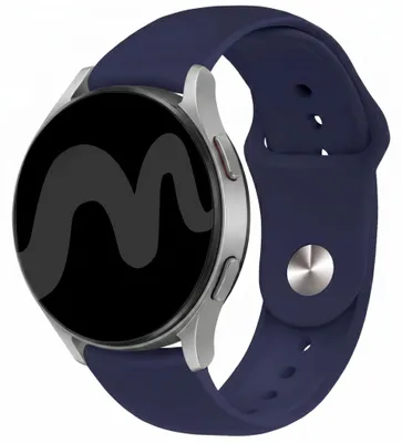 Productafbeelding van imoshion Siliconen Sport bandje - Universeel 20 mm aansluiting - Donkerblauw, AI-gegenereerde afbeelding