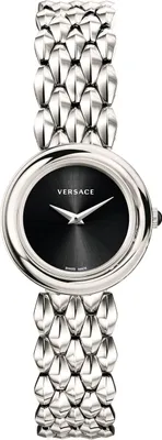 Produktbild von Versace VEBN00618 V-Flare silber Edelstahl Armband Uhr Damen NEU