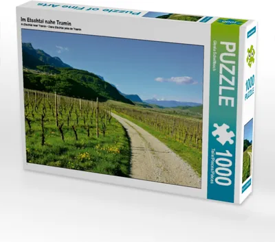 Produktbild von Calvendo Im Etschtal nahe Tramin 1000 Teile Puzzle quer 640x480mm, Scheffbuch Gisela; 7405697