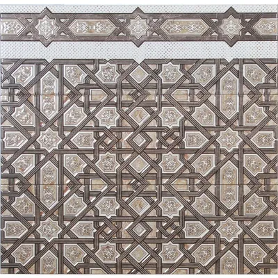 Produktbild von Orientalische Wandfliesen 60x20 cm – Marokkanisches Muster