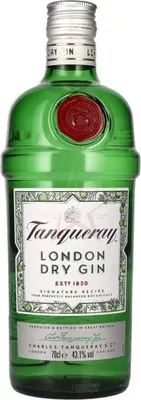 Produktbild von Tanqueray LONDON DRY GIN Export Strength 43,1 % 0,70 lt.