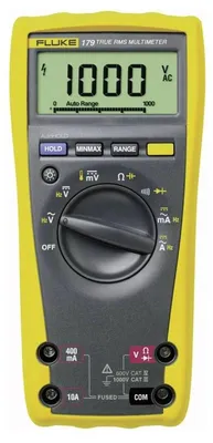 Image de Multimètre portable 179 digital CAT III 1000 V, CAT IV 600 V
