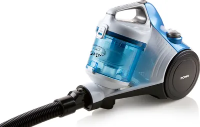 Produktbild von Domo DO7286S, 700 W, Trocken, 1,5 l, HEPA, 76 dB, Schwarz, Blau, Silber, Weiß