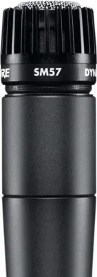 Zdjęcie produktu dla Shure SM57, Mikrofon studyjny, 40 - 15000 Hz, Kardioid, Czarny