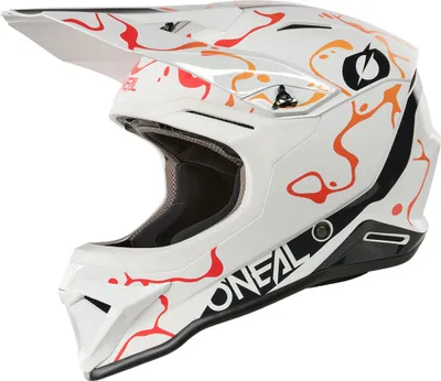 Produktbild von Oneal 1Srs Helm Spash V.26 White/Orange Größe: L