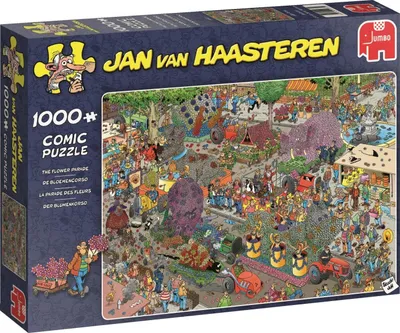 Produktbild von Jan van Haasteren - Die Blumen-Parade - 1000 Teile Puzzle