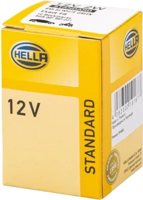 Obrázok produktu pre žiarovka 12V 2W (pätica BX8,5d) HELLA 8GA 007 997-221