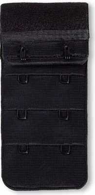 Produktbild von PRYM BH-Verlängerer „Soft Comfort“, 3 x 2 Haken, 40 mm, schwarz