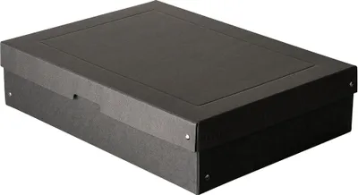 Produktbild von Falken 5x PURE Box Black DIN A3, Füllhöhe 100 mm schwarz - Schwarz - 22001688F