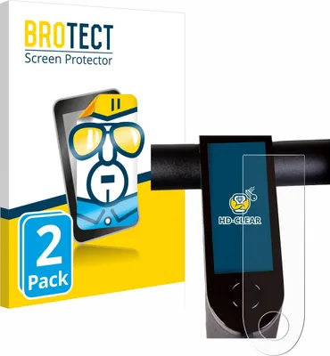 Produktbild von 2x Für Epowerfun ePF-1 PRO Schutzfolie BROTECT Displayschutz Display Schutz Folie Klar Transparent