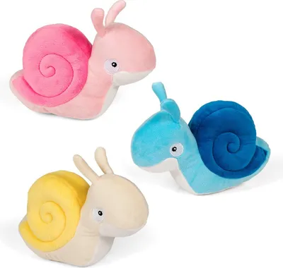 Image de Escargot en peluche 20 cm