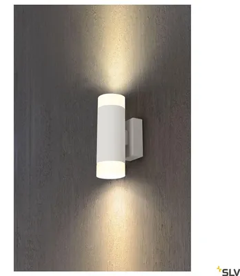 Zdjęcie produktu dla Lampa ścienna SLV Astina QPAR51 Up & Down biała