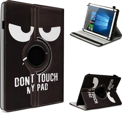 Produktbild von Tablet Schutzhülle für 10 - 10.1 Zoll Tasche 360° Drehbar Universal Hülle CoverFarben:Motiv 5;Tablet Modell für:Vodafone Tab Prime 7